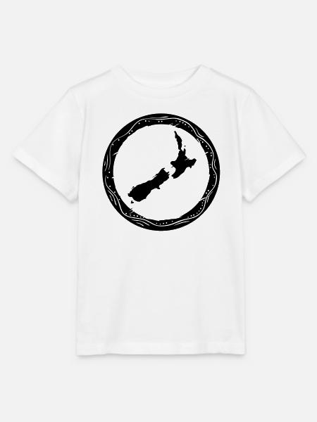 new zealand - Stanley/Stella Kinder T-Shirt MINI CREATOR  - Weiß