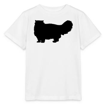 Persian Cat - Stanley/Stella MINI CREATOR Kids’ T-Shirt - white - Front - Maike (125cm)