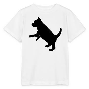 Ludique chiot - T-shirt bio MINI CREATOR Stanley/Stella Enfant - blanc - Devant - Maike (125cm)