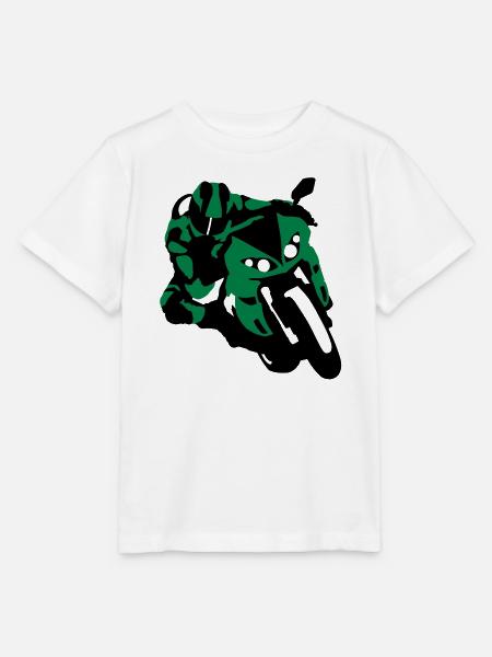 Motorrad - Stanley/Stella Kinder T-Shirt MINI CREATOR - Weiß