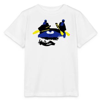 rafting - T-shirt bio MINI CREATOR Stanley/Stella Enfant - blanc - Devant - Maike (125cm)