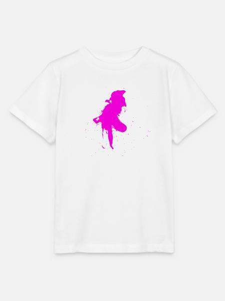 Farbfleck - Stanley/Stella Kinder T-Shirt MINI CREATOR - Weiß