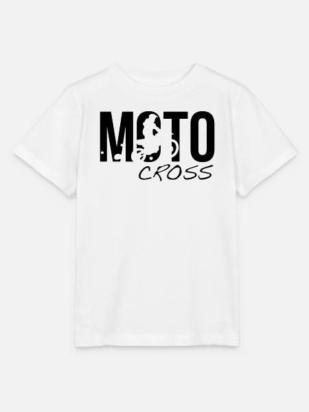 motocross - Stanley/Stella Kinder T-Shirt MINI CREATOR  - Weiß