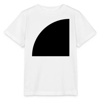 Viertelkreis - Stanley/Stella Kinder T-Shirt MINI CREATOR  - Weiß - Vorne - Maike (125cm)