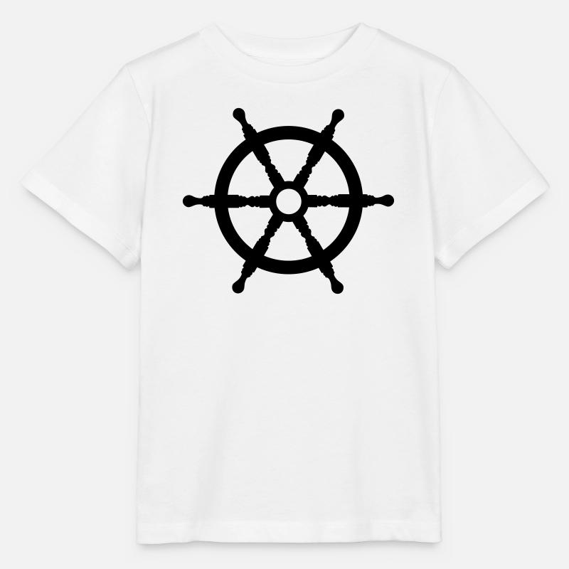 rudder - Stanley/Stella MINI CREATOR Kids’ T-Shirt - white