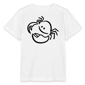krebs - Stanley/Stella Kinder T-Shirt MINI CREATOR  - Weiß - Vorne - Maike (125cm)
