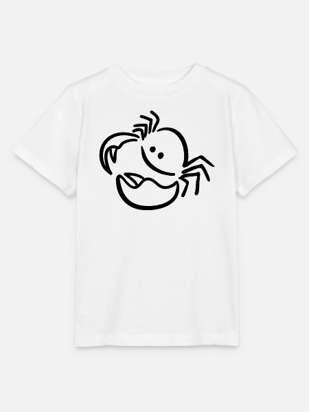 krebs - Stanley/Stella Kinder T-Shirt MINI CREATOR  - Weiß