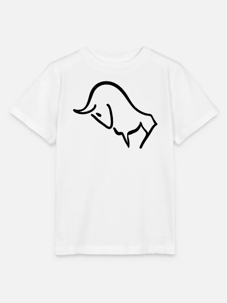 stier - Stanley/Stella Kinder T-Shirt MINI CREATOR - Weiß