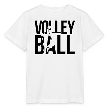 volleyball - T-shirt bio MINI CREATOR Stanley/Stella Enfant - blanc - Devant - Maike (125cm)