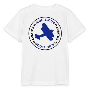 aviator - Stanley/Stella MINI CREATOR Kids’ T-Shirt - white - Front - Maike (125cm)