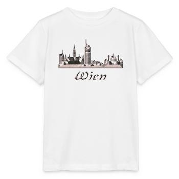 Wien - Stanley/Stella Kinder T-Shirt MINI CREATOR  - Weiß - Vorne - Maike (125cm)