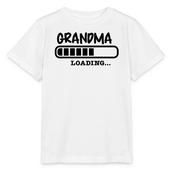 grandma grandmother - Stanley/Stella MINI CREATOR Kids’ T-Shirt - white - Front - Maike (125cm)