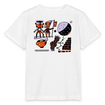 Parallel Universe TK02 I t-shirt - T-shirt bio MINI CREATOR Stanley/Stella Enfant - blanc - Devant - Maike (125cm)