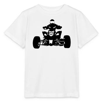 Quad - Stanley/Stella MINI CREATOR Kids’ T-Shirt - white - Front - Maike (125cm)