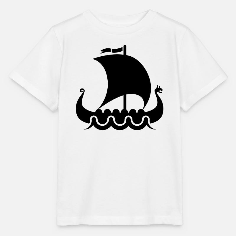 vikings viking - T-shirt bio MINI CREATOR Stanley/Stella Enfant - blanc