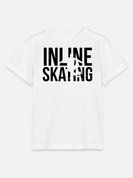 inline skating - Stanley/Stella Kinder T-Shirt MINI CREATOR  - Weiß