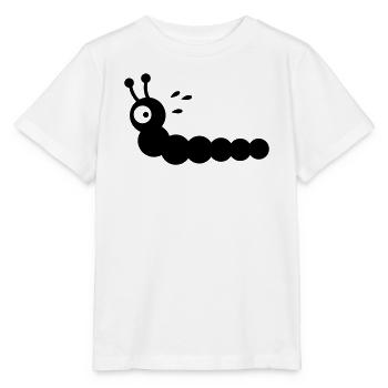 Angstschwitzender Wurm - Stanley/Stella Kinder T-Shirt MINI CREATOR  - Weiß - Vorne - Maike (125cm)