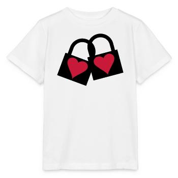 Love Lock - Stanley/Stella MINI CREATOR Kids’ T-Shirt - white - Front - Maike (125cm)