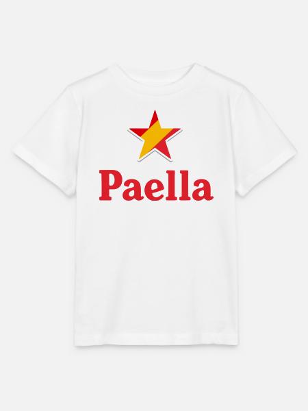 Stars of Spain - Paella - Stanley/Stella Kinder T-Shirt MINI CREATOR - Weiß