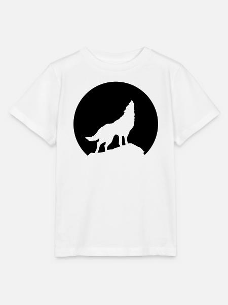 Wolf - Stanley/Stella Kinder T-Shirt MINI CREATOR - Weiß