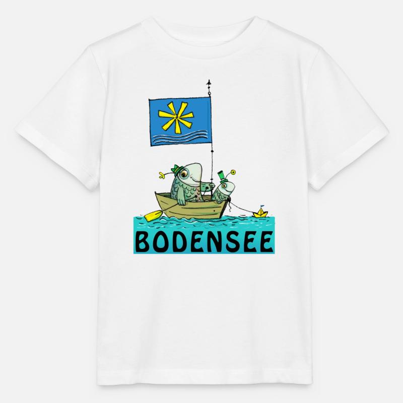 Bodensee - Stanley/Stella Kinder T-Shirt MINI CREATOR  - Weiß