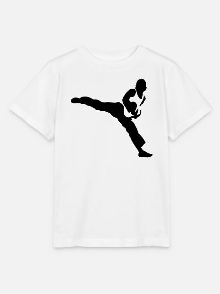 Taekwondo - Stanley/Stella Kinder T-Shirt MINI CREATOR  - Weiß
