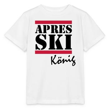 APRES SKI KING - T-shirt bio MINI CREATOR Stanley/Stella Enfant - blanc - Devant - Maike (125cm)