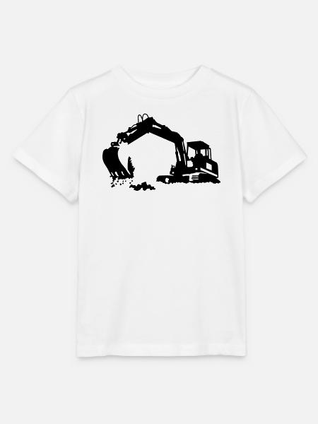 Bagger - Stanley/Stella Kinder T-Shirt MINI CREATOR - Weiß
