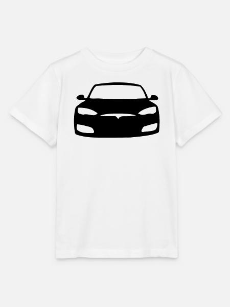 Model S Symbol - Stanley/Stella Kinder T-Shirt MINI CREATOR - Weiß