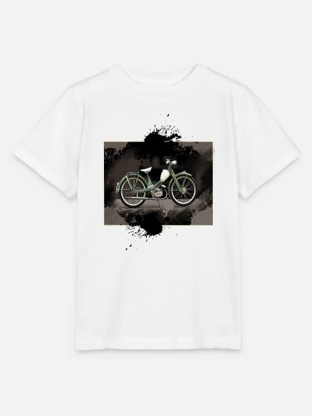 Moped - Stanley/Stella Kinder T-Shirt MINI CREATOR - Weiß