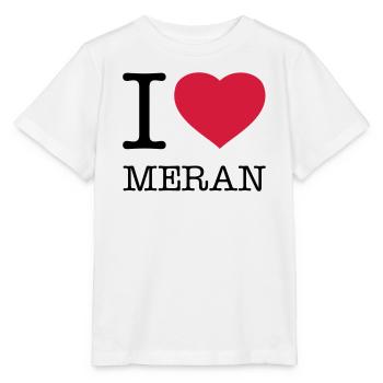 I LOVE MERAN - Stanley/Stella MINI CREATOR Kids’ T-Shirt - white - Front - Maike (125cm)