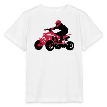 quad - T-shirt bio MINI CREATOR Stanley/Stella Enfant - blanc - Devant - Maike (125cm)