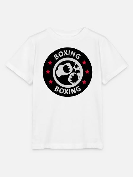 Boxing - Stanley/Stella Kinder T-Shirt MINI CREATOR - Weiß