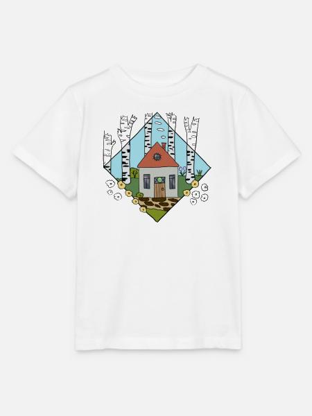 Birkenhaus.png - Stanley/Stella Kinder T-Shirt MINI CREATOR - Weiß