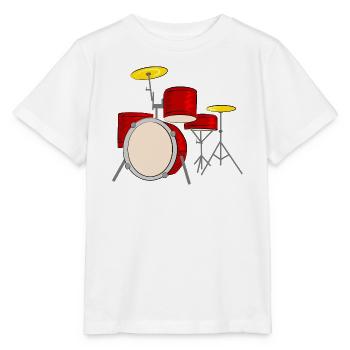 percussion - T-shirt bio MINI CREATOR Stanley/Stella Enfant - blanc - Devant - Maike (125cm)