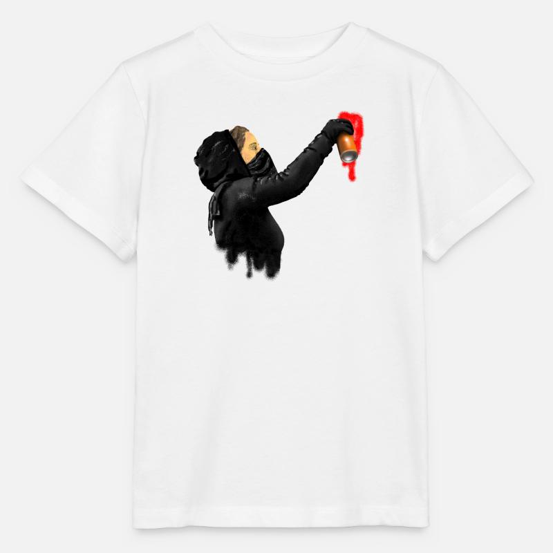 graffiti - T-shirt bio MINI CREATOR Stanley/Stella Enfant - blanc