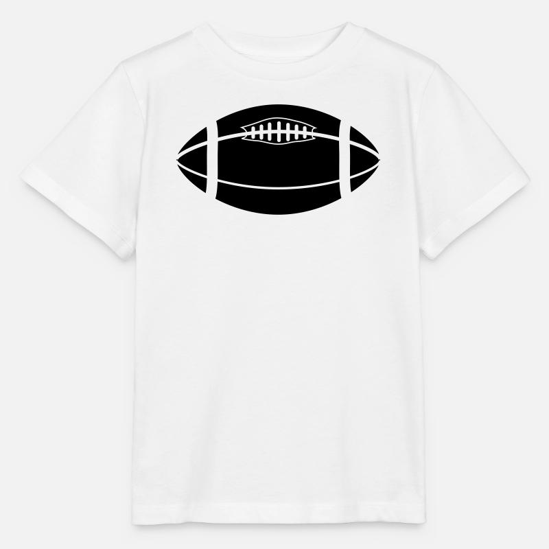 foot américain - T-shirt bio MINI CREATOR Stanley/Stella Enfant - blanc