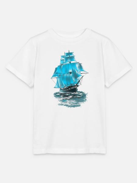 Segelschiff - Stanley/Stella Kinder T-Shirt MINI CREATOR - Weiß