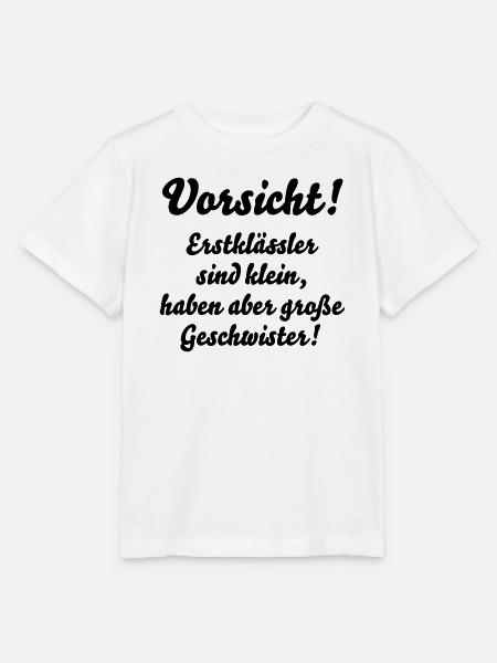 schulkind schule lustig - Stanley/Stella Kinder T-Shirt MINI CREATOR - Weiß