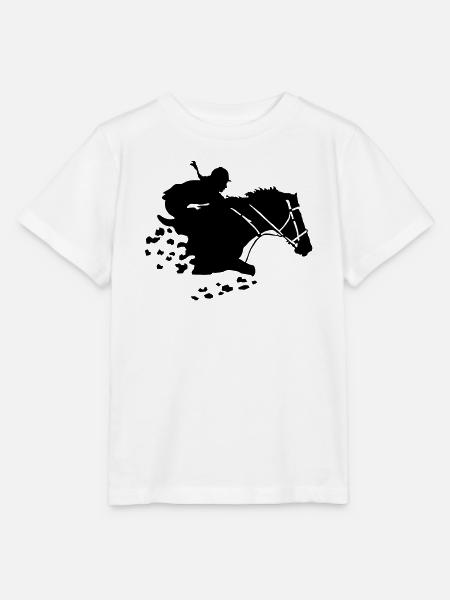 Reiterin - Stanley/Stella Kinder T-Shirt MINI CREATOR  - Weiß