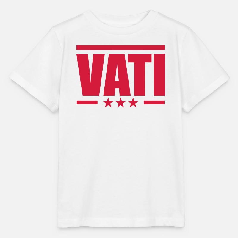 Vati - Stanley/Stella Kinder T-Shirt MINI CREATOR  - Weiß