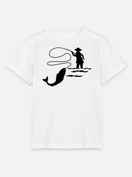 Fischer Fliegenfischen - Stanley/Stella Kinder T-Shirt MINI CREATOR  - Weiß