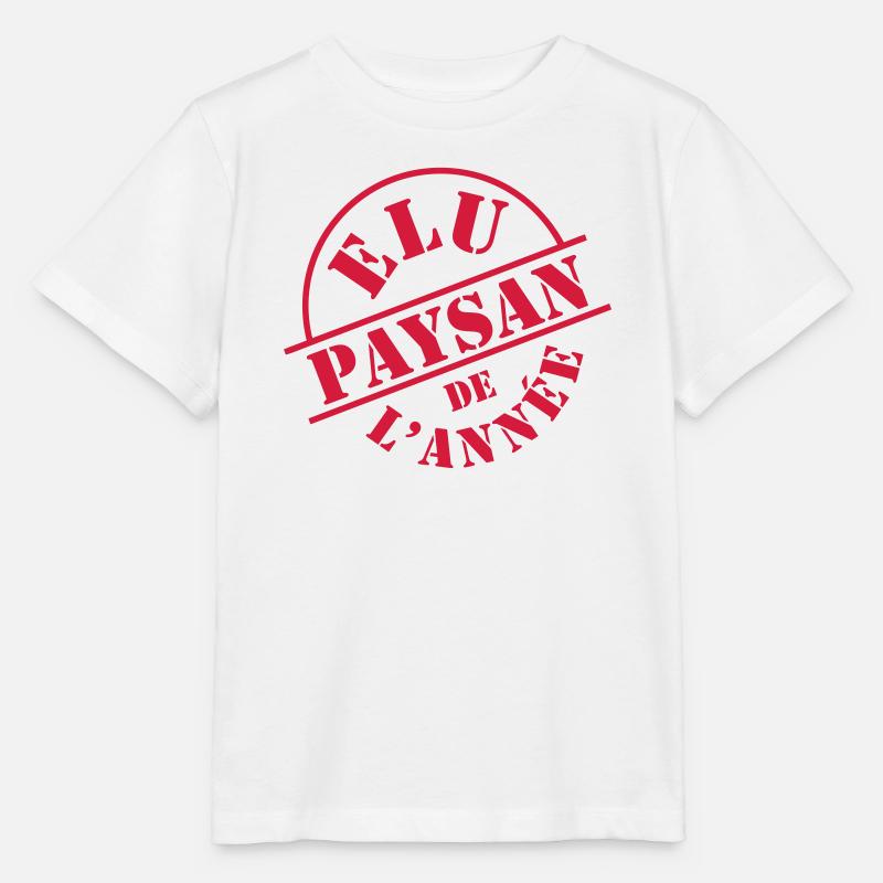 Paysan - T-shirt bio MINI CREATOR Stanley/Stella Enfant - blanc