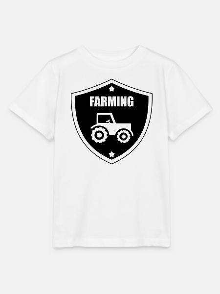 Farming - Stanley/Stella Kinder T-Shirt MINI CREATOR  - Weiß