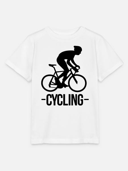 Radfahren - Stanley/Stella Kinder T-Shirt MINI CREATOR  - Weiß