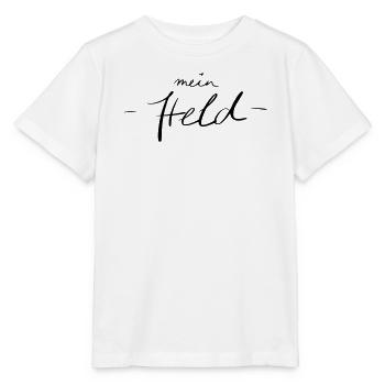 mein Held - Stanley/Stella Kinder T-Shirt MINI CREATOR  - Weiß - Vorne - Maike (125cm)