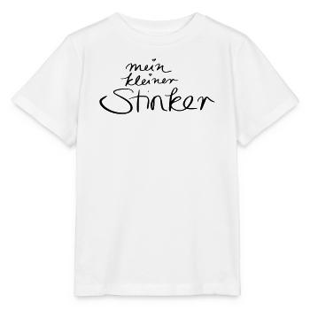 mein kleiner Stinker - Stanley/Stella Kinder T-Shirt MINI CREATOR  - Weiß - Vorne - Maike (125cm)