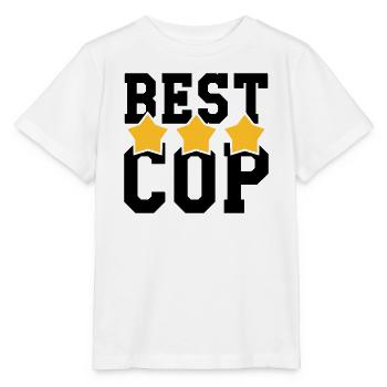 Best Cop ! - T-shirt bio MINI CREATOR Stanley/Stella Enfant - blanc - Devant - Maike (125cm)