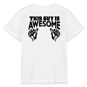 awesome - Stanley/Stella MINI CREATOR Kids’ T-Shirt - white - Front - Maike (125cm)