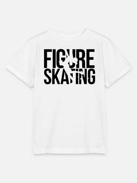 Eiskunstlauf - Stanley/Stella Kinder T-Shirt MINI CREATOR - Weiß